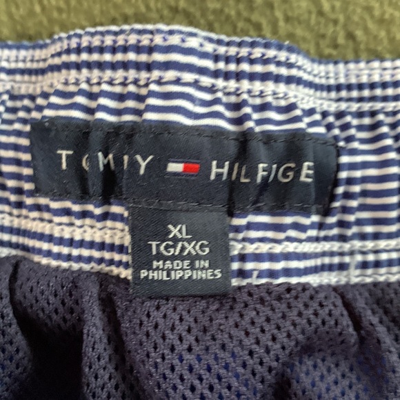 Men’s Tommy Hilfiger blue swim trunks.  Size XL. - Picture 2 of 5
